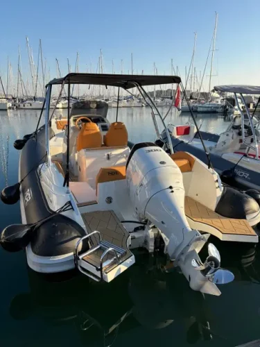 8m RIB rental Pula